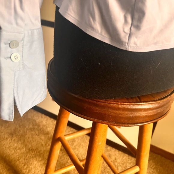 Karl lagerfeld light blue non iron button down shirt - Picture 11 of 11